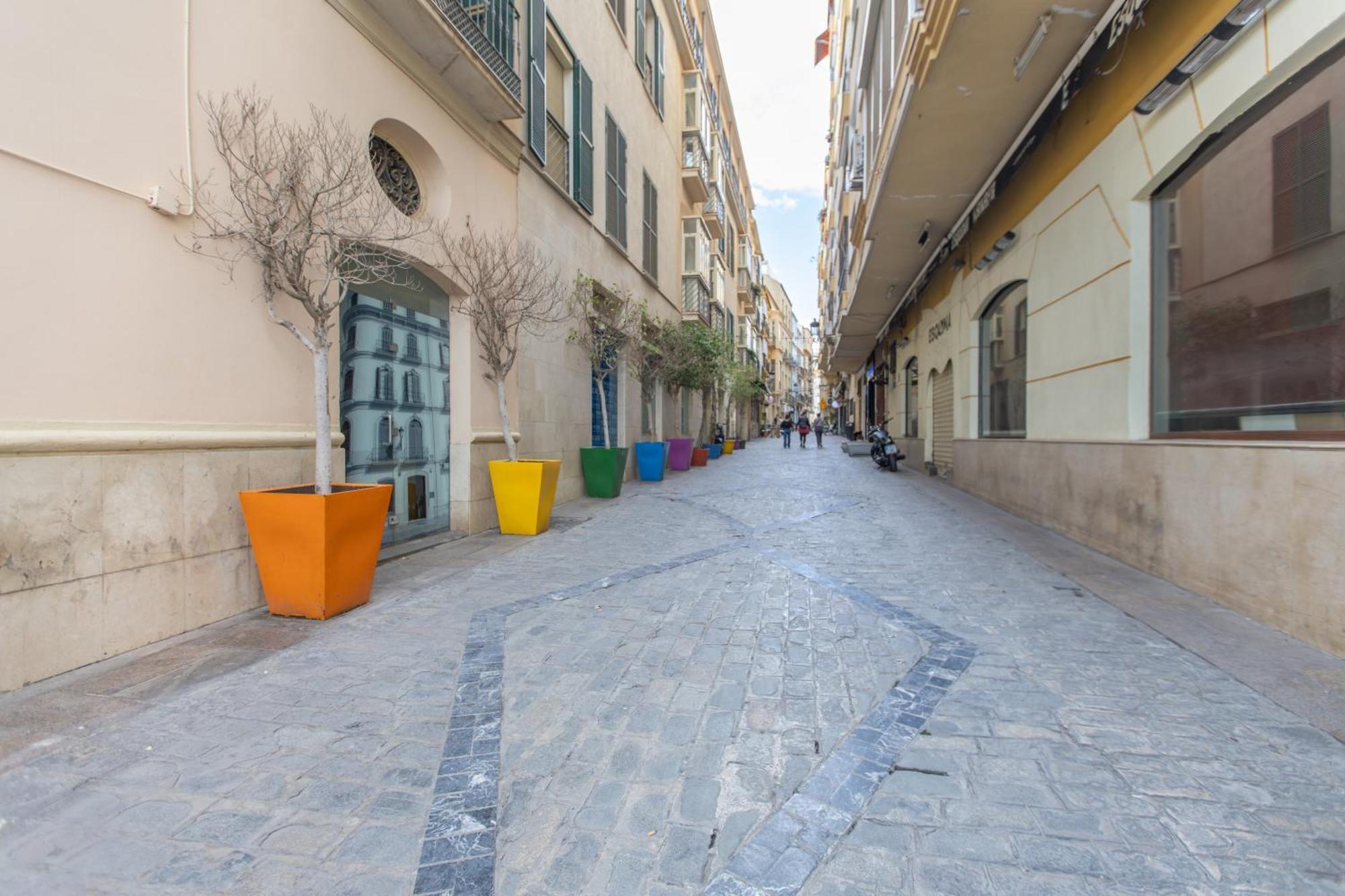 Homely Malaga San Juan De Letran Plaza De La Merced Dış mekan fotoğraf